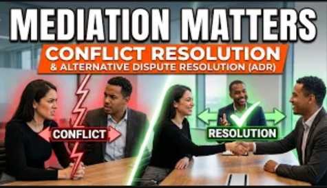 How Mediation Works: The Mediation Process Explained | From Conflict to Resolution - Geoffrey Musera media content on mediation and conflict resolution
